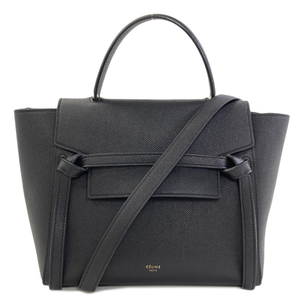 Celine Belt Bag Micro 2-Way Handbag Calfskin Women's CELINE